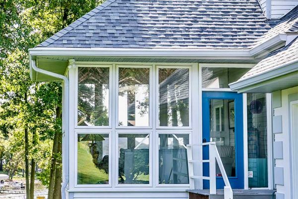 Owens Corning Duration shingles in estate gray